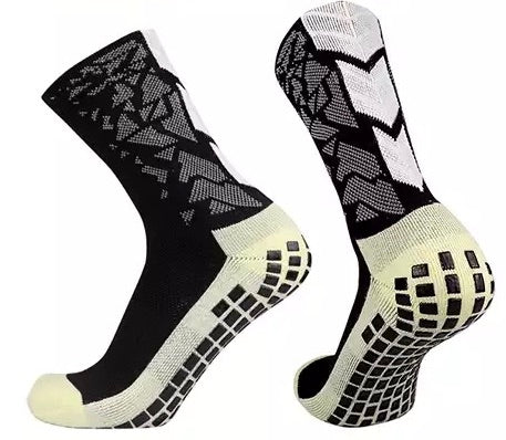 CALCETINES GRIP® PROFESIONAL NEGRO/BLANCO